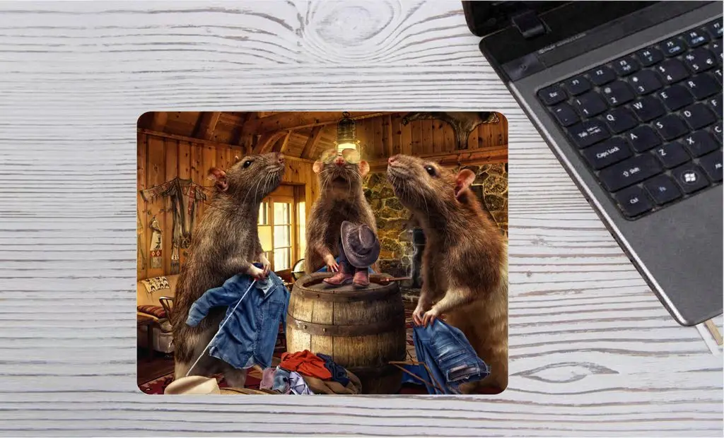 Коврик для мышки Крыса №11 | Компьютеры и офис