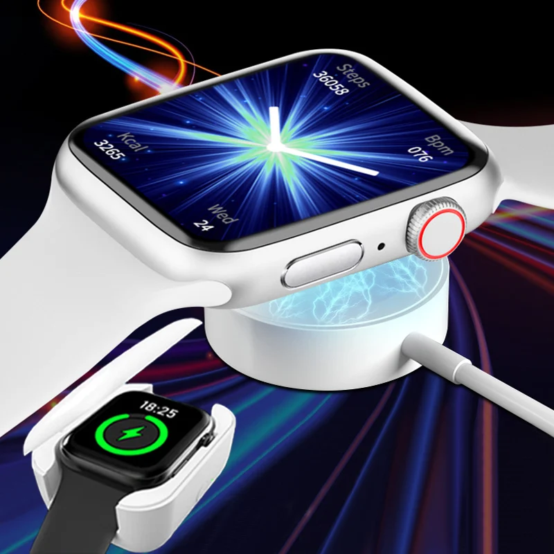 Смарт-часы NFC для мужчин и женщин умные часы с беспроводной зарядкой наборы