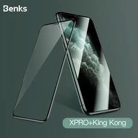 benks x pro king kong tempered glass protective film hd screen protector curved surface for iphone 11 pro max x xs xs max xr