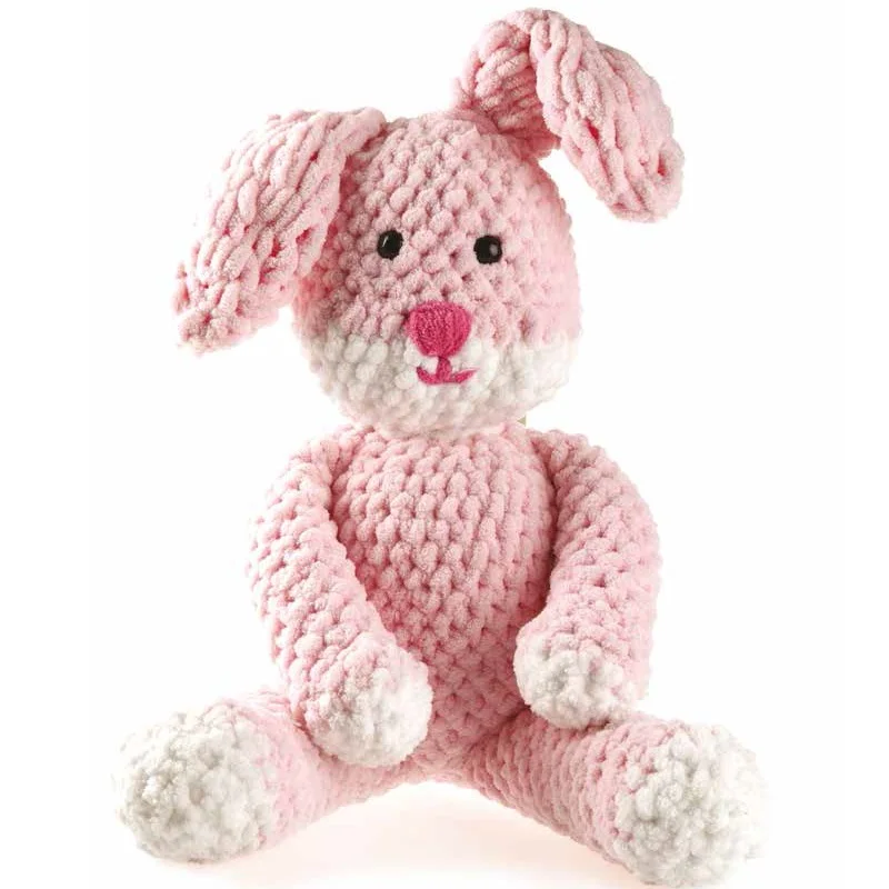 Ворсистая толстая пряжа 100гр без игл крючок-петля для пальцев вязание крючком