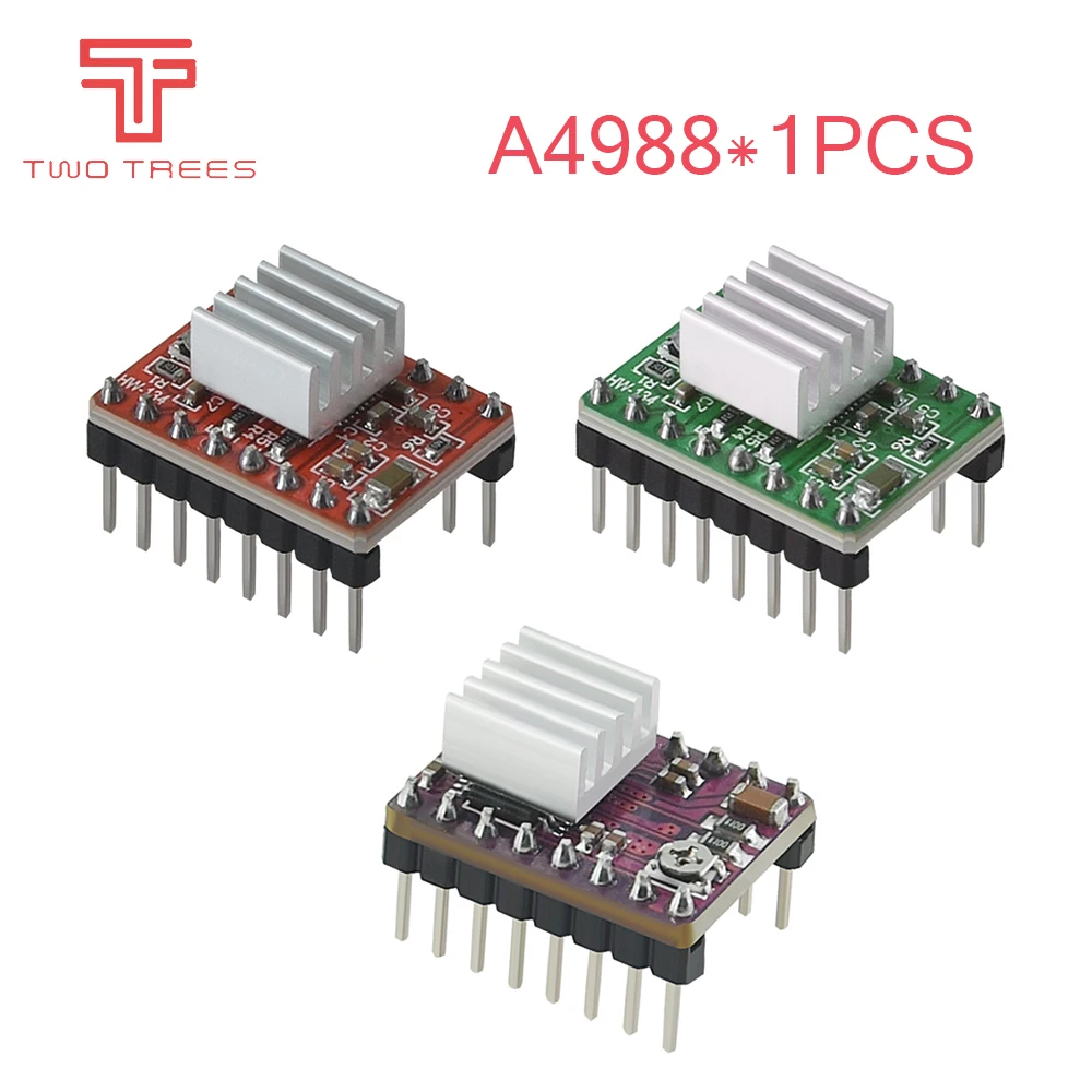 3D принтеры StepStick DRV8825 Драйвер шагового двигателя Перевозчик Reprap 4 слойные PCB