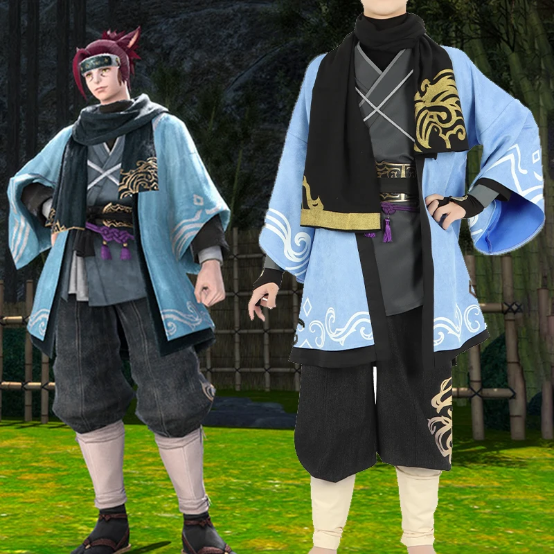 

Костюм для косплея последней фантазии, костюм FF14 для взрослых на Хэллоуин, наряд на заказ, все размеры