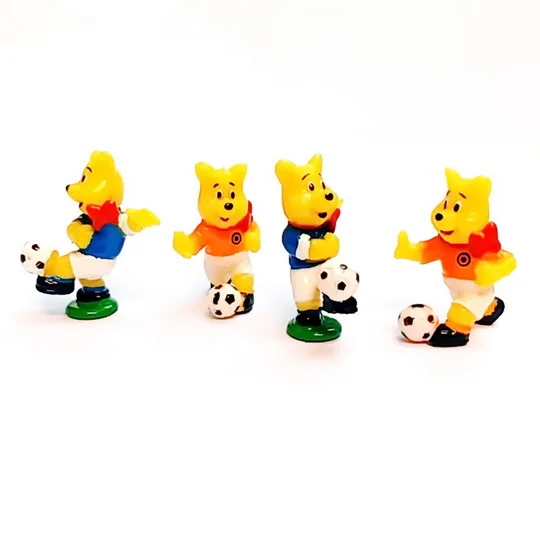 

6pc Bear Figure 4cm Kids Cup Cake Decoration Pinata Christmas Birthday Party Favour Kids Cartoon Gifts Toys Gift Vending Novelty