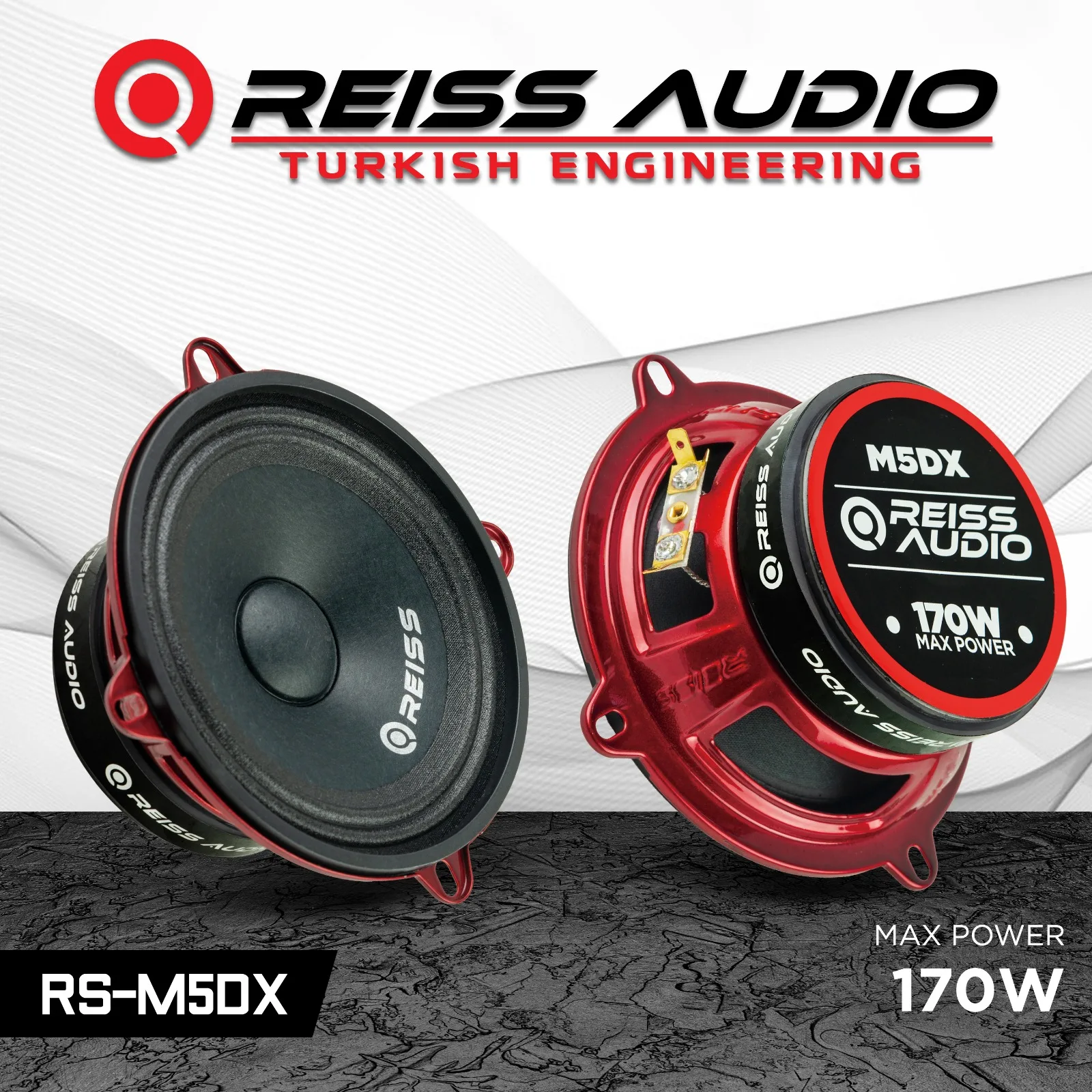 

RS-M5DX 13CM CAR AUDIO TWEETER 170W 8 OHM (2 PIECE IN THE BOX)