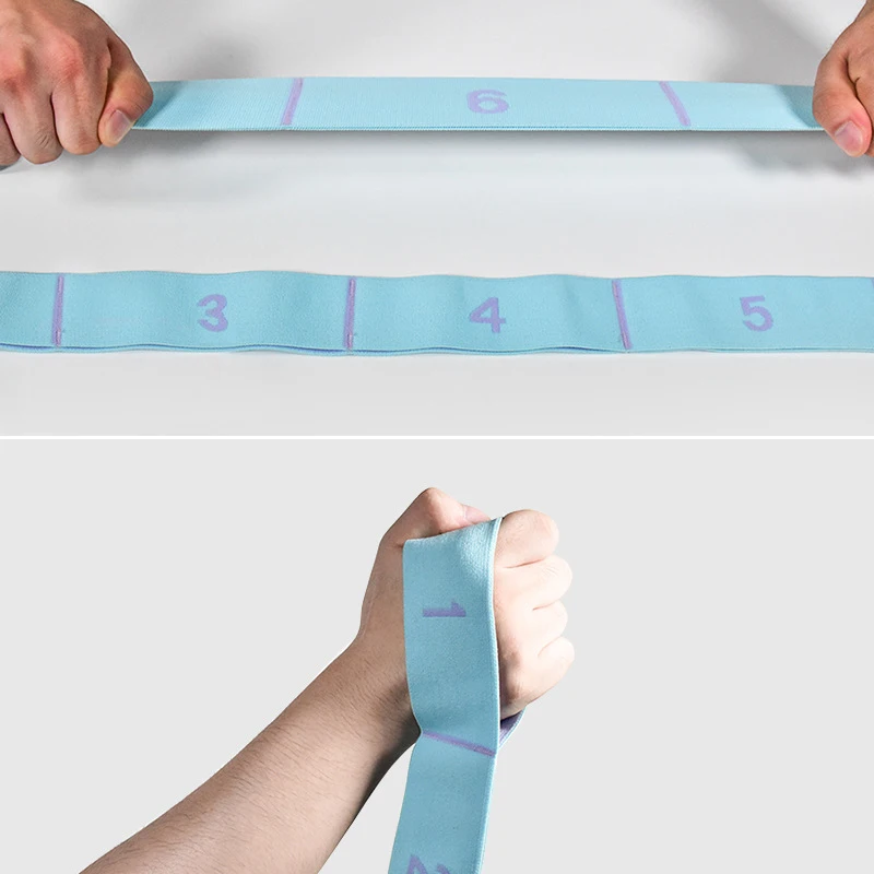 

1Pc Sport Training Yoga Resistance Band Home Gym Fitness Pitales Belt Latin Dance Stretch Strap
