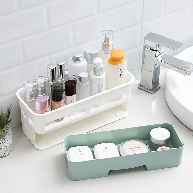 

Bathroom Shelf Accessories Wall For Cosmetic Storage Organizer Kitchen Storage Organization Spice Decoration With Drawer Factory