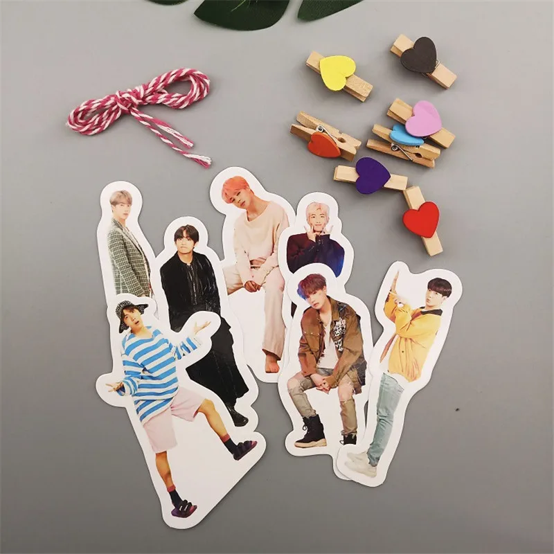 Kpop стикер подвесной декор с флагами Bangtanes мальчиков Kpop наклейка s Pack Festa мальчик с Luv jiminn J-HOPE RM JUNGKOOK подписи