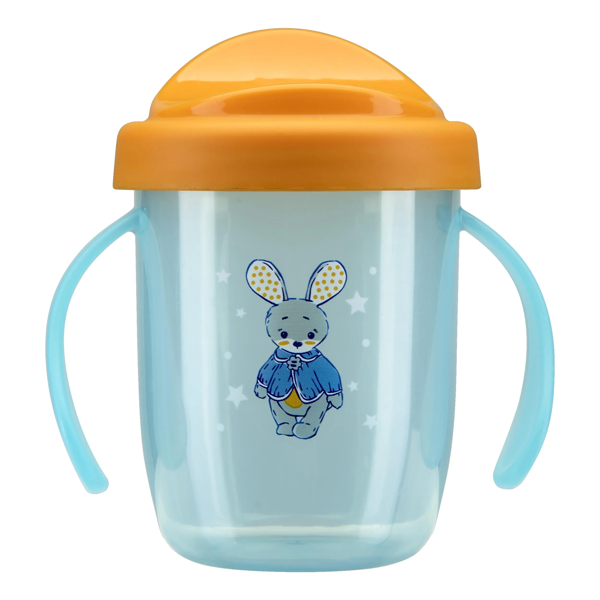 Поильник-непроливайка КУРНОСИКИ с ручками 210 мл | Мать и ребенок