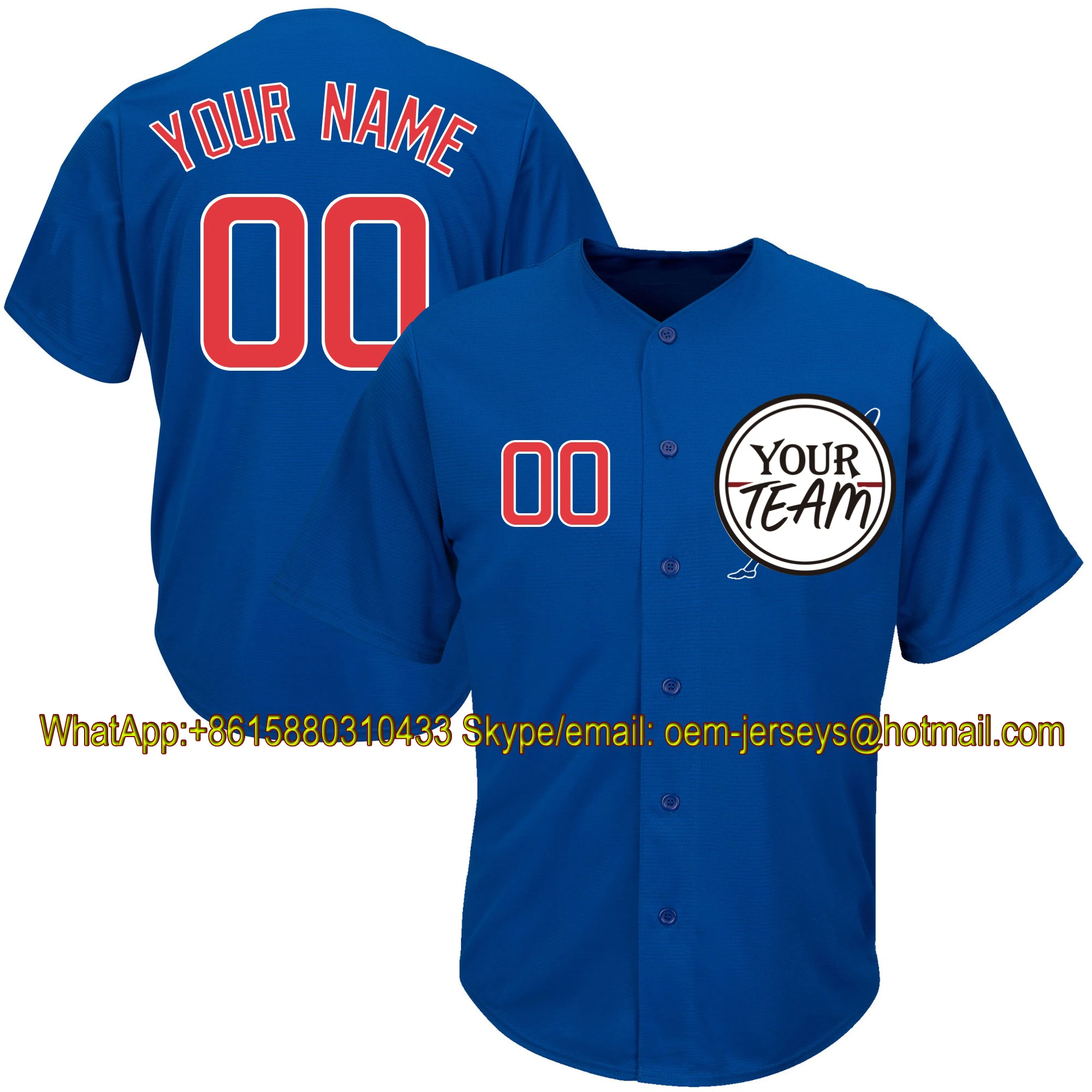 Китайские OEM фабричные бейсбольные майки дизайн сделай сам команда логотип номер