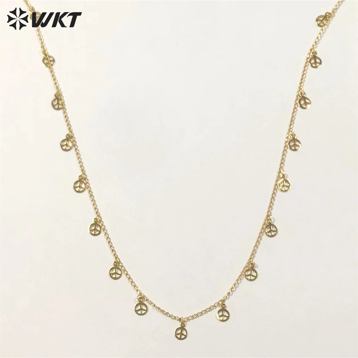 

WT-N1061 WKT Wholesale Fashion New Arrival Jewelry Unique Design For Choker Brass Necklace Chain