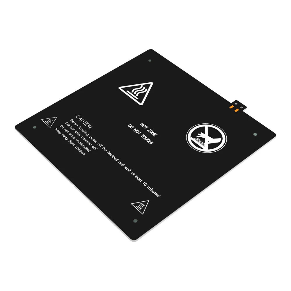 3d printer accessories mk3 black hotbed 2402503 0mm aluminum heated bed for 3d printer homers odyssues parts support 24v 105w free global shipping