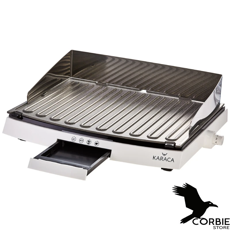 karaca electric grill allure series black white g1001 original high quality free global shipping