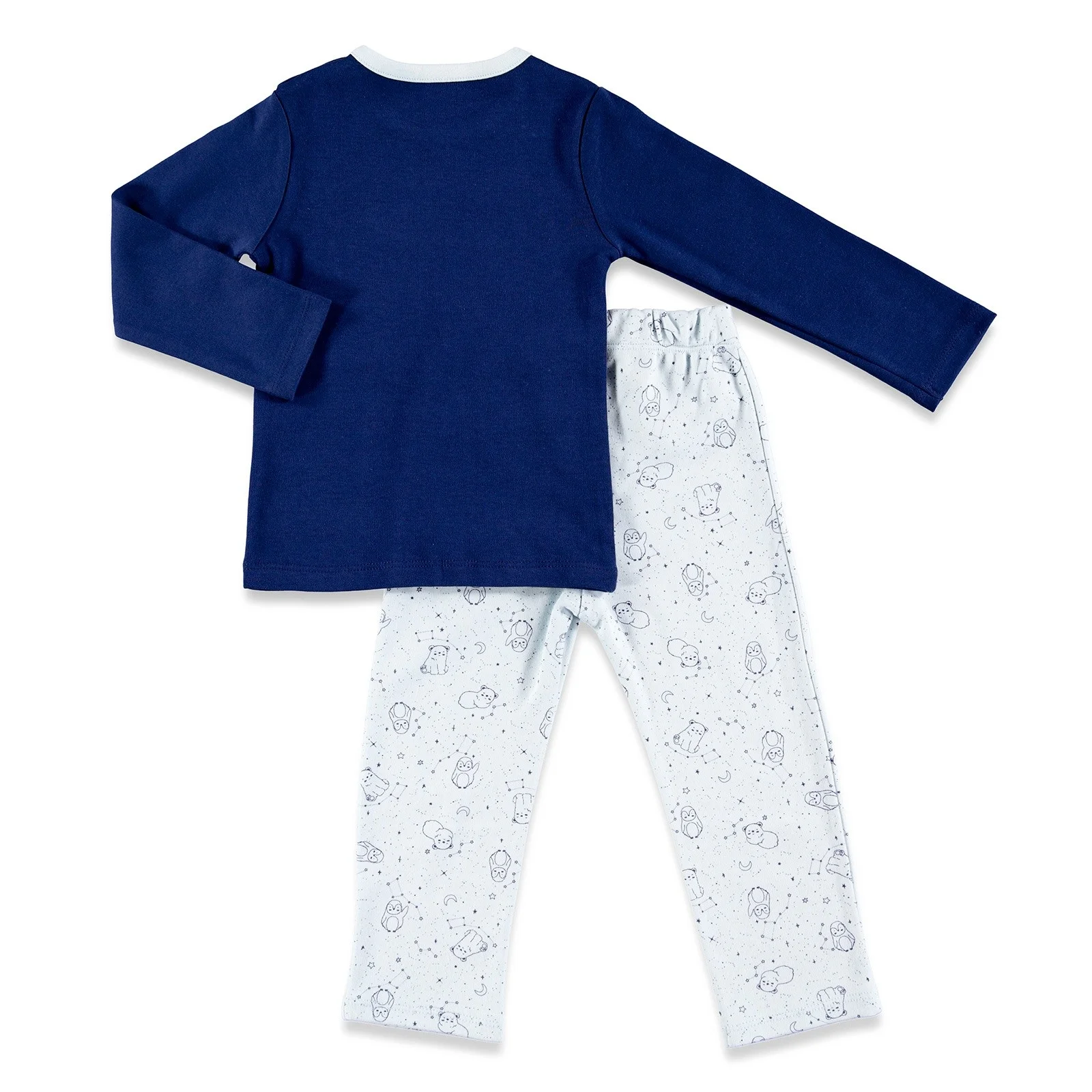 Ebebek/модный клубный полярное приключение для новорожденных детский пижамный