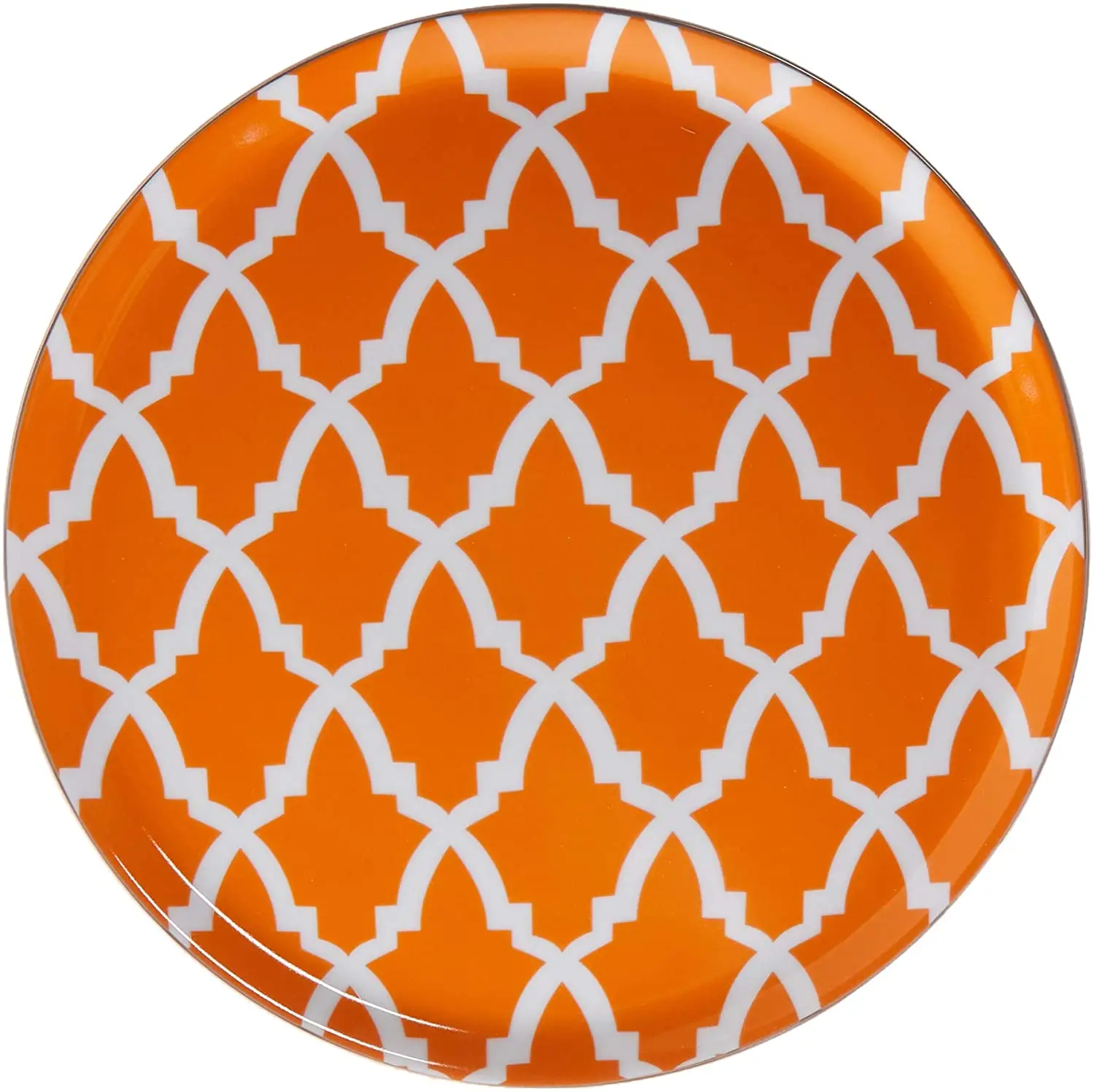 

Porland Morocco Pattern3 Orange Plate 28cm- 11 İnch for Lunch Service for 1, 1Piece
