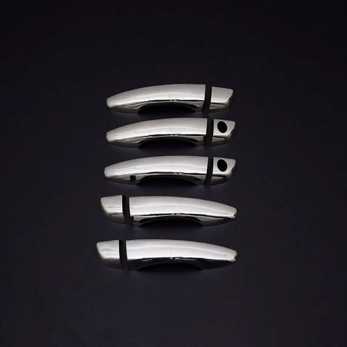 Подходит для Opel Combo E хромированная дверная ручка 5 дверей двойное отверстие