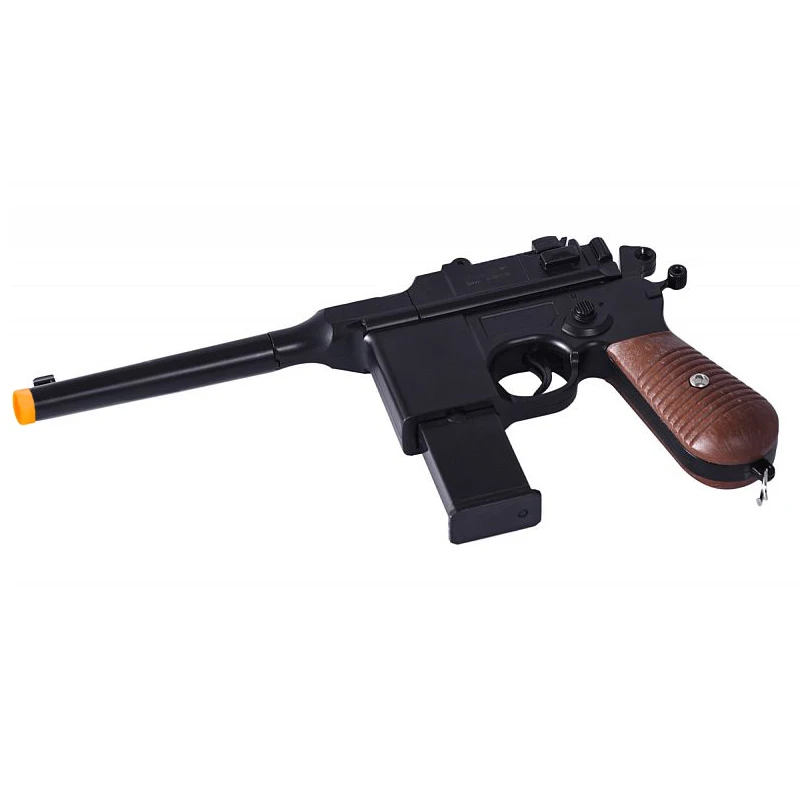 Пистолет Stalker SA96M Spring (Копия Mauser C96 / корпус: металл)|Игрушечное оружие| |