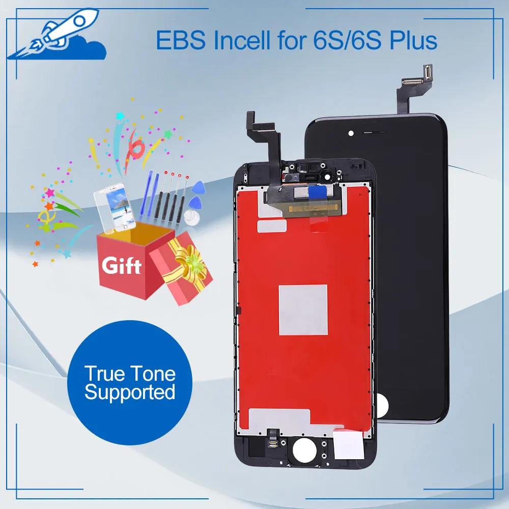Elekworld EBS In cell дисплей для iPhone 6 6Plus ЖК экран с 3D силой сенсорной замены iPhone6 черный и