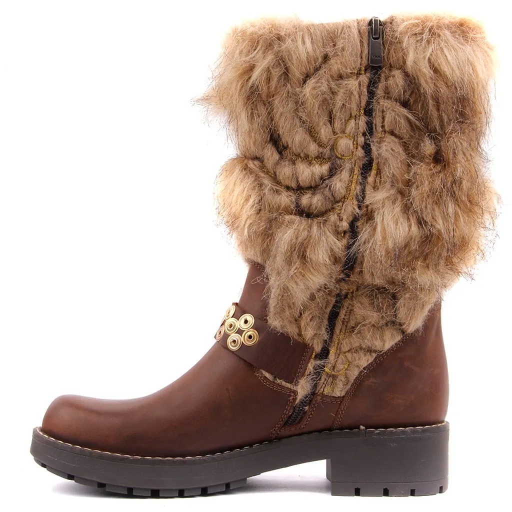 Sail Lakers-коричневые женские сапоги из нубука | Обувь