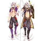 Брелок Дакимакура Genshin impact Аратаки Итто мини с кольцом M0400