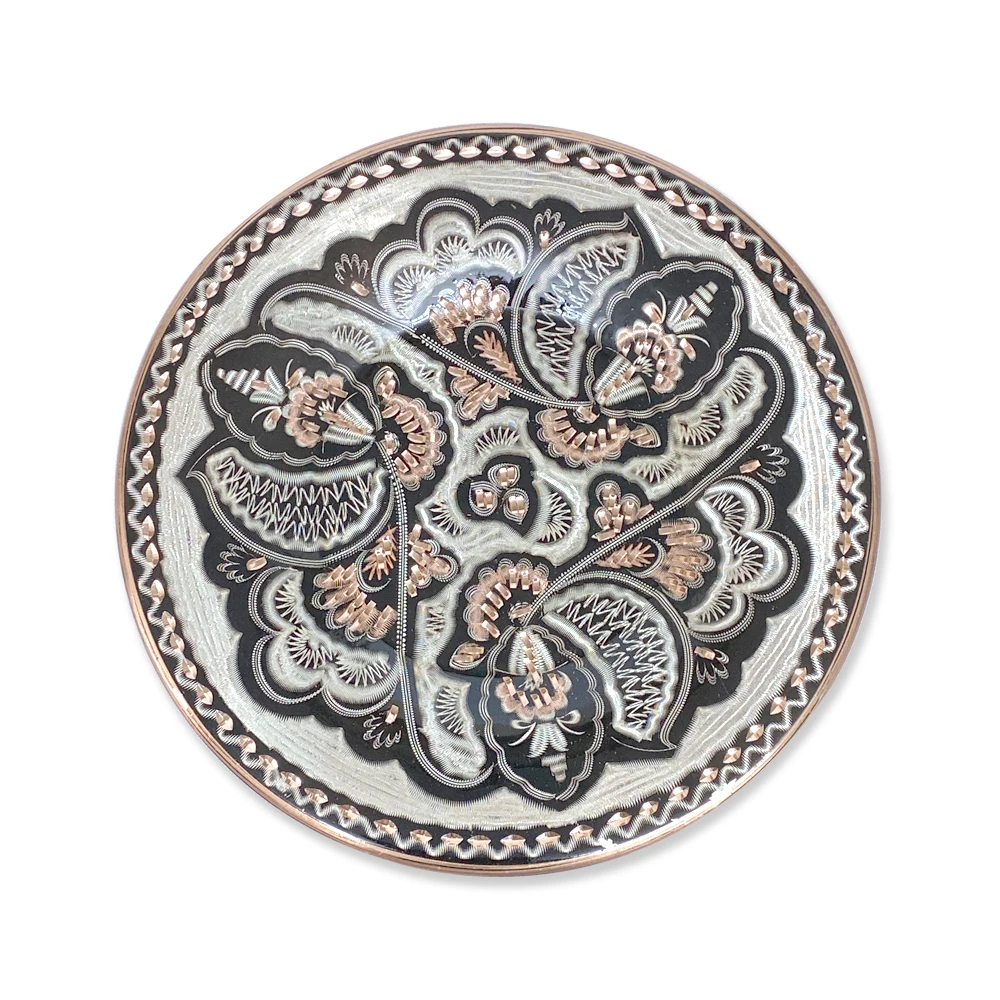 Медный настенный декор японский мотив