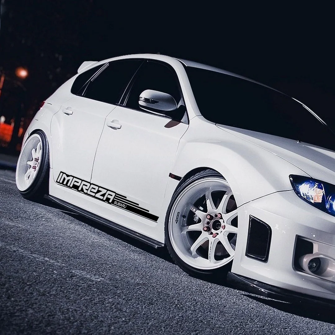 Наклейка на борта для SUBARU IMPREZA виниловая наклейка стикер борт |