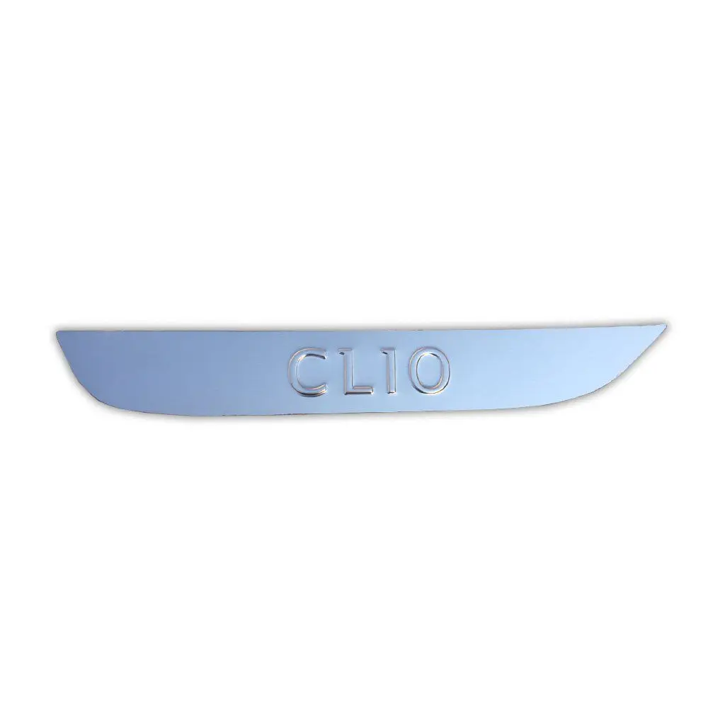 Продажа Хромированная консоль Renault Clio 4 Streamer Trim 2012-2019, автомобильные аксессуары из нержавеющей стали, автомобильные инструменты, наклейки, декоратив...