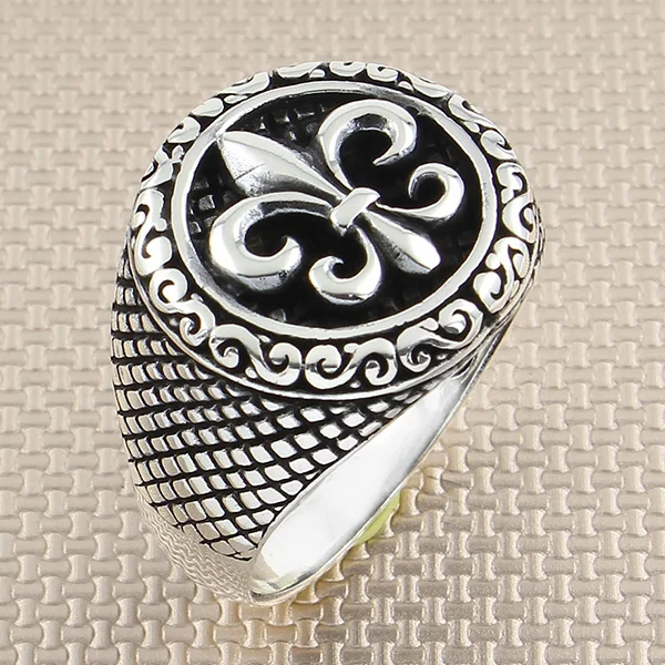 

Round Silver Ring Men Solid 925 Sterling Quality Elegant Luxury Excellent Extraordinary Impressive New charming Stylish Design