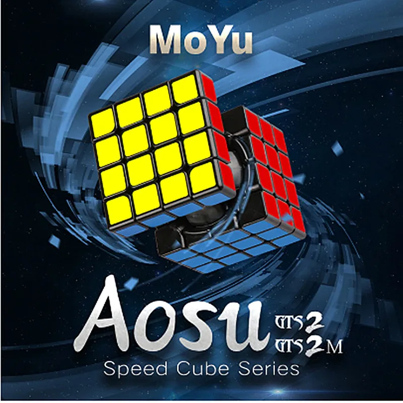 Магнитный магический куб Moyu AoSu GTS2 M 4X4X4 GTS 2 м 4x4 головоломка кубики для