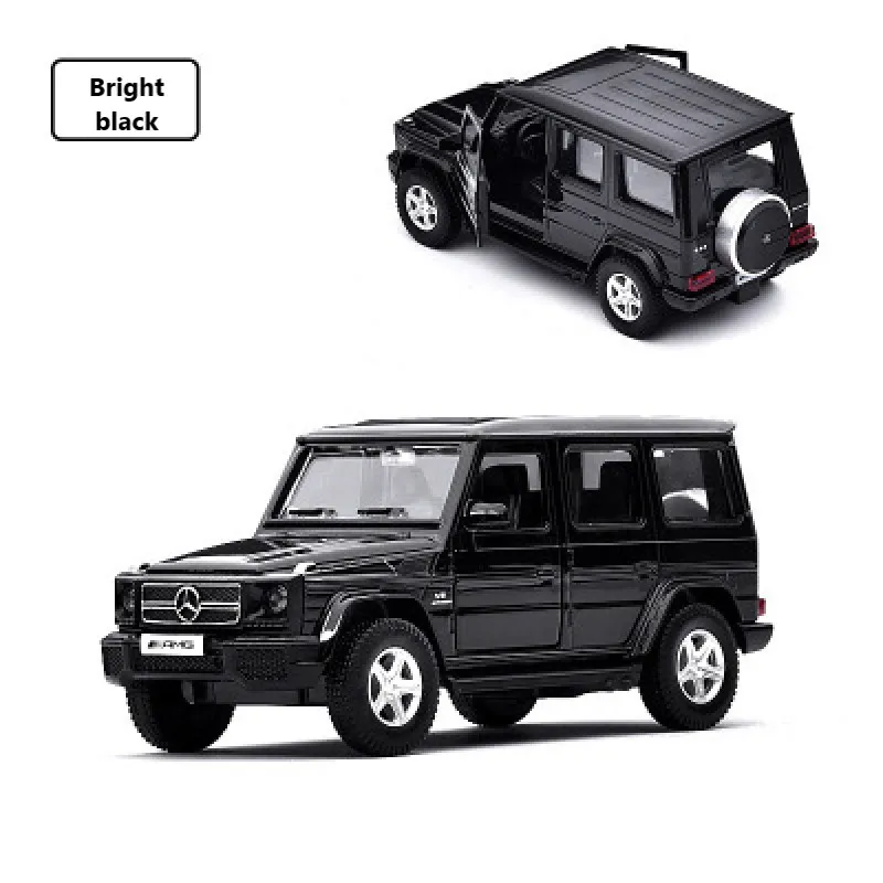 1:32 пропорционального сплава литья под давлением автомобиля Mercedes-Benz G63 Выкл-модель дорожного транспортного средства игрушечный автомобиль