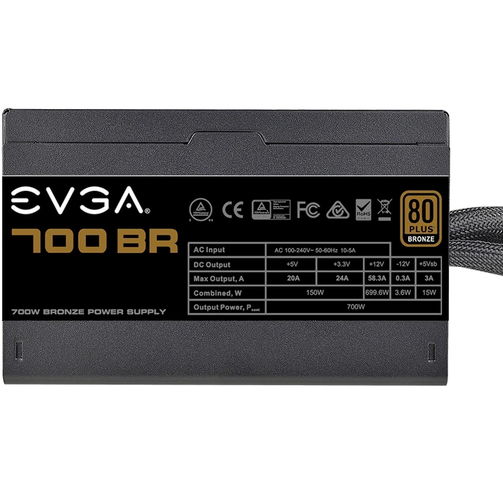 Блок питания EVGA 700 BR 700W [100 0700 K2]|Блоки для компьютеров| |