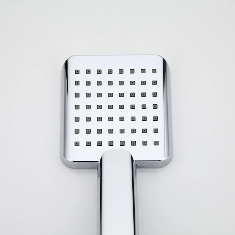 Современная ручная насадка для душа одна функция ABS пластик квадратная