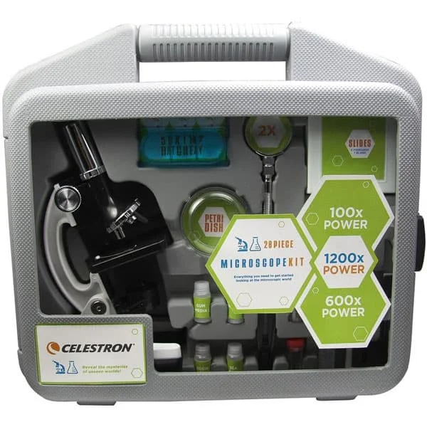 Учебный микроскоп Celestron в кейсе | Инструменты