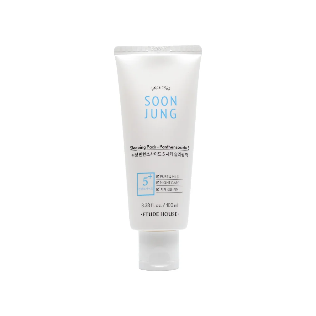 Etude House Ночная маска для бережного ухода за чувствительной кожей лица Soon