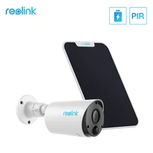 Reolink-cámara de seguridad para exteriores, cámara de vigilancia para el hogar, sin cables, batería recargable, Argus Eco 1080p