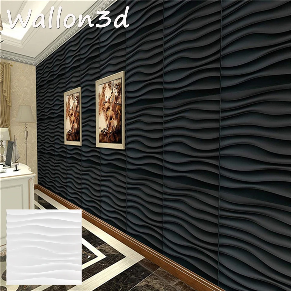 3D плитка панели форма пластырь настенный камень художественный декор Наклейка
