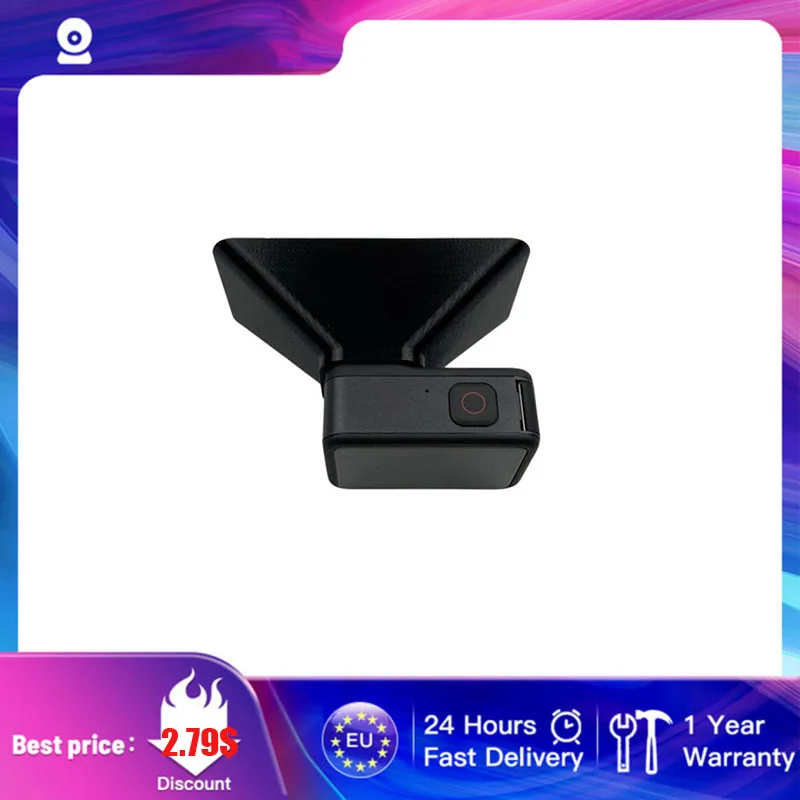 

Анти-блики крышка объектива для спортивной экшн-камеры Go Pro Hero 9 Sunshade Sun Hood крышка защитный козырек от солнца против светильник вспышек для сп...