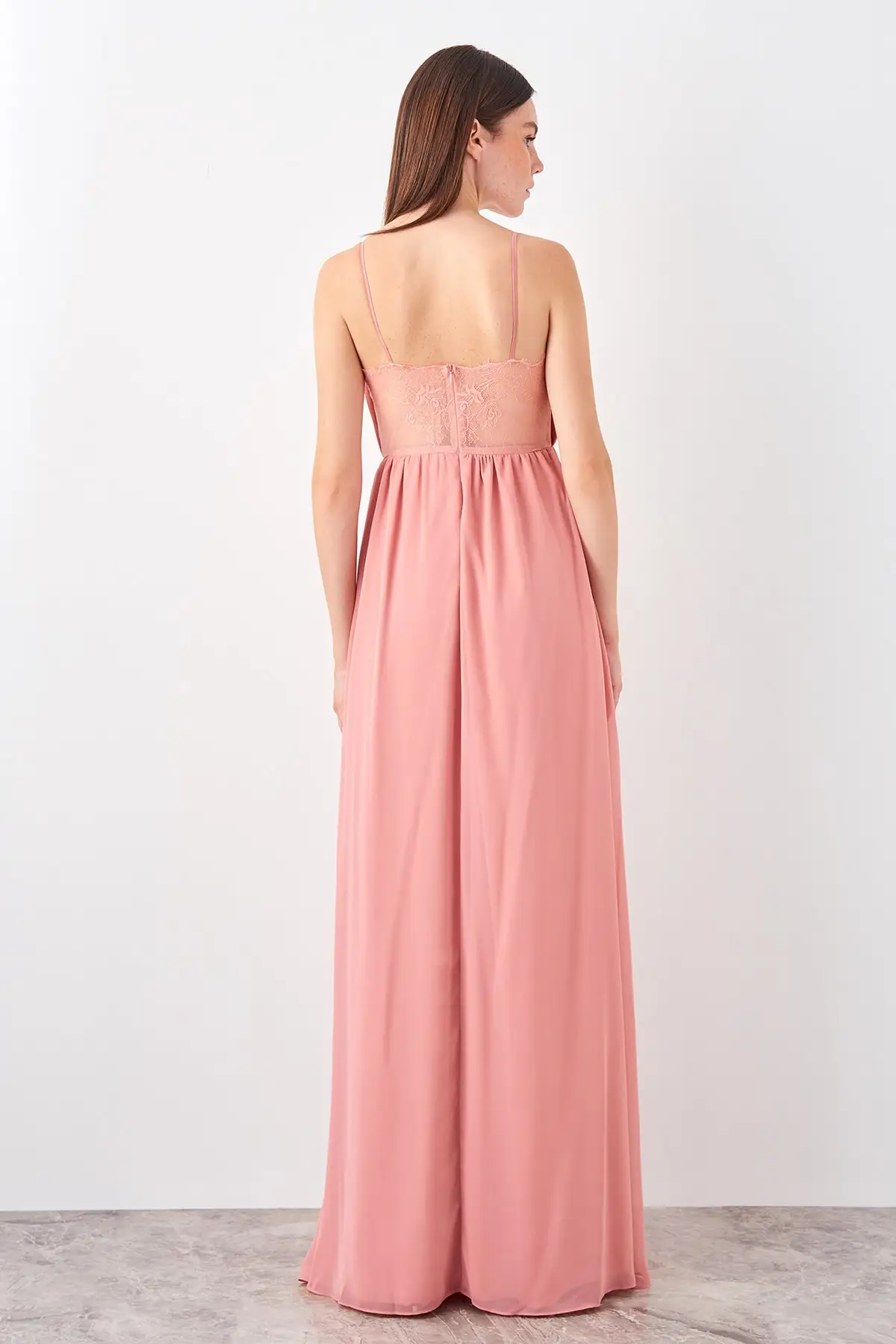 Trendyol Shir детальное вечернее платье TPRSS19AE0094|Вечерние платья| |