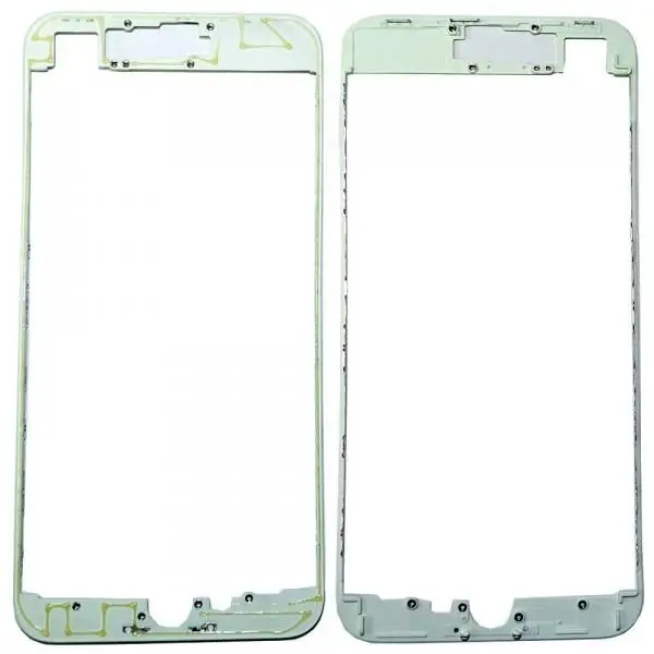 Рамка дисплея совместим с iPhone 8 Plus белый + клей | Рамки
