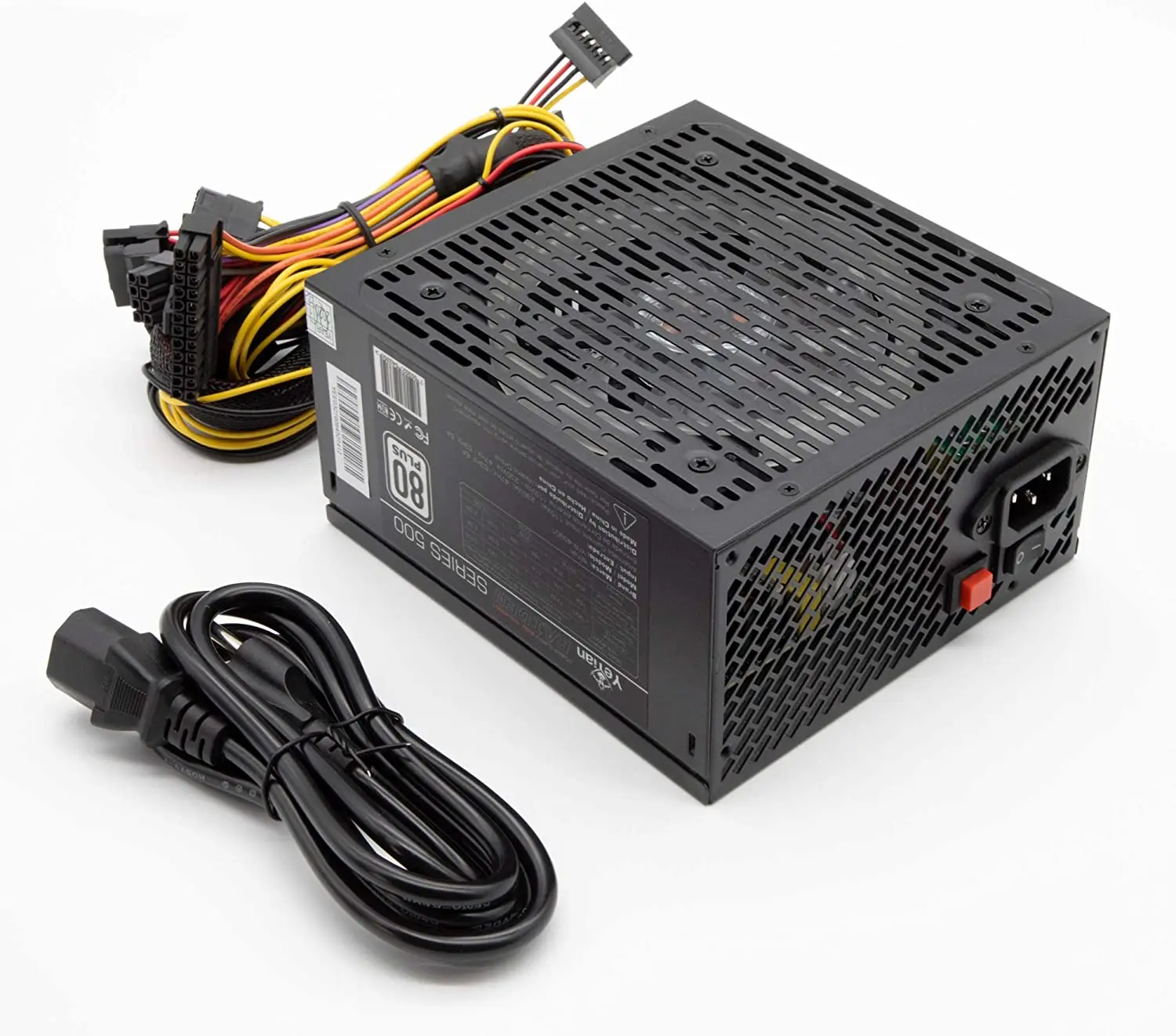 Блок питания Yeian RGB Raiden 500 Вт 5 режимов-Модель: YFR-45901 | Компьютеры и офис