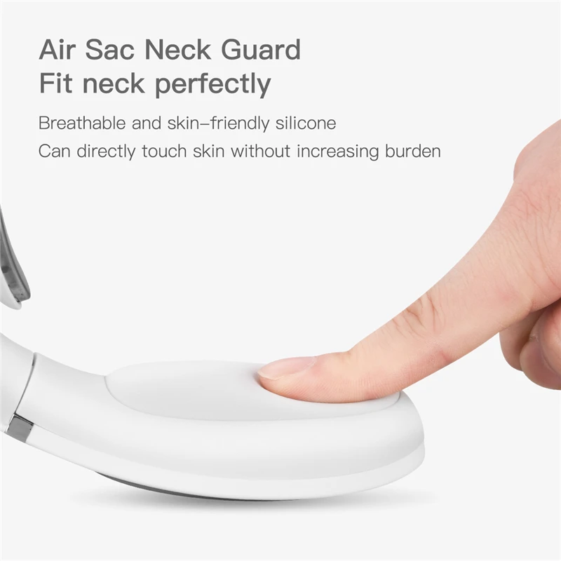 Умный Электрический импульсный массажер для шеи беспроводной тепловой шейный