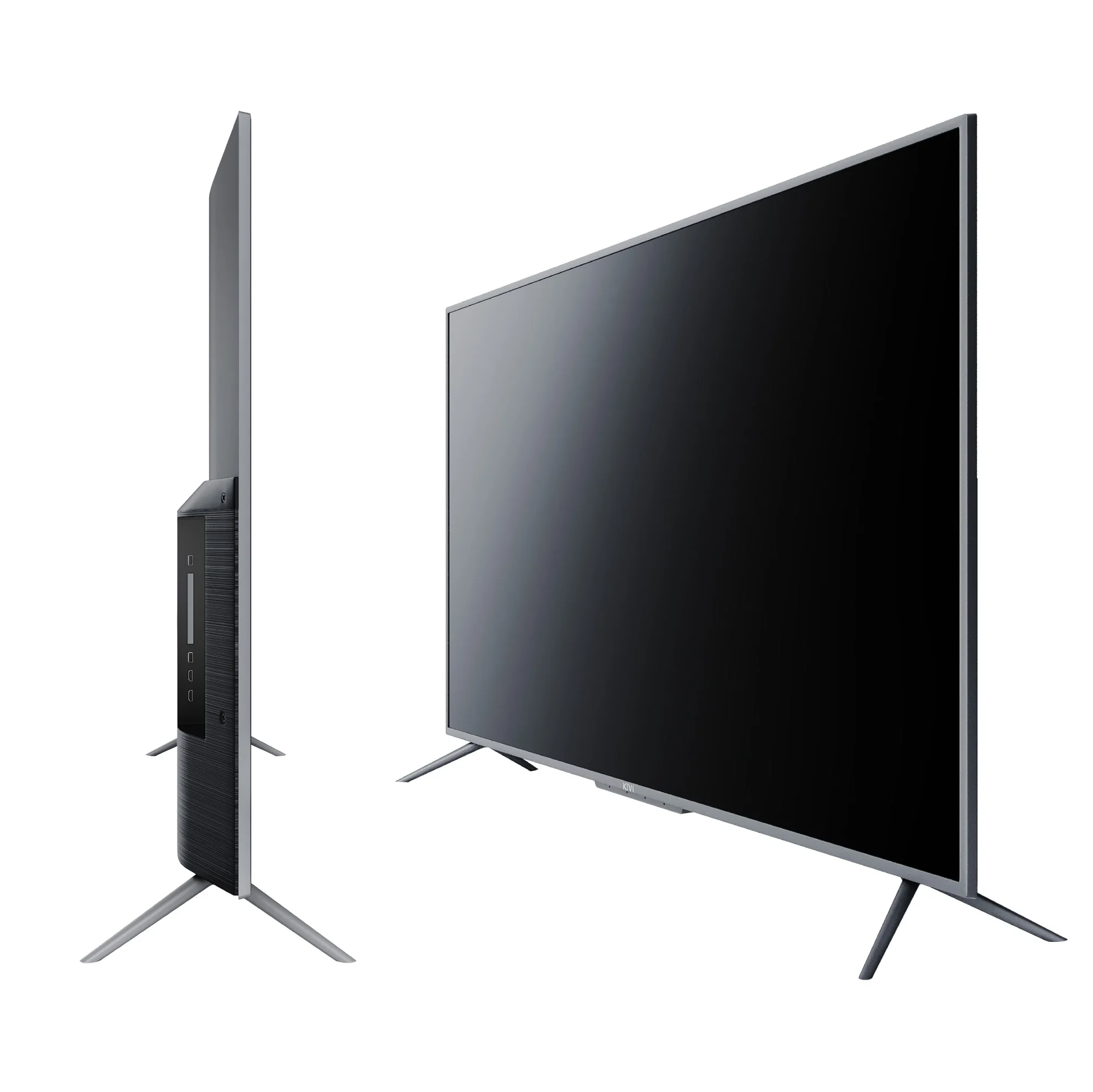 Телевизор 55” KIVI 55U800BR UHD 4K Квантум Дот Smart TV Android 9 HDR Безрамочный Голосовой ввод |