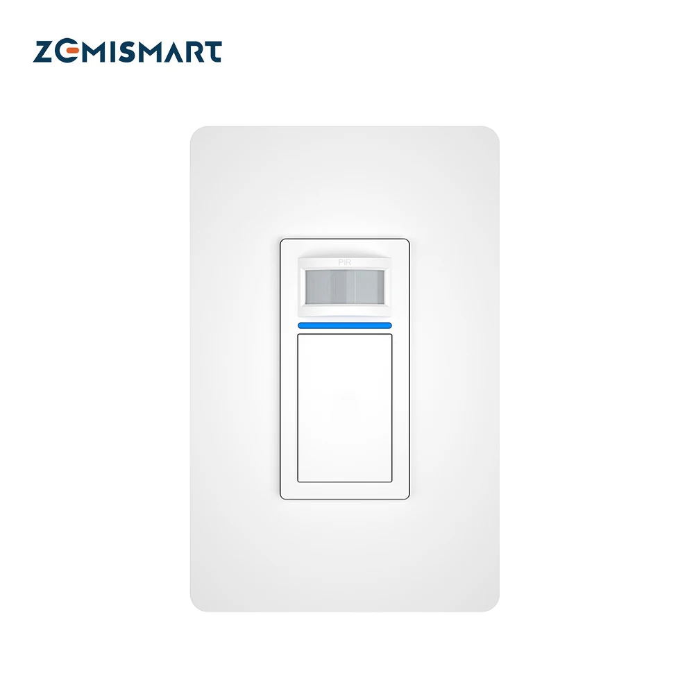 Zemismart Tuya WiFi умный светильник с датчиком движения PIR US прерыватель Alexa Google Home