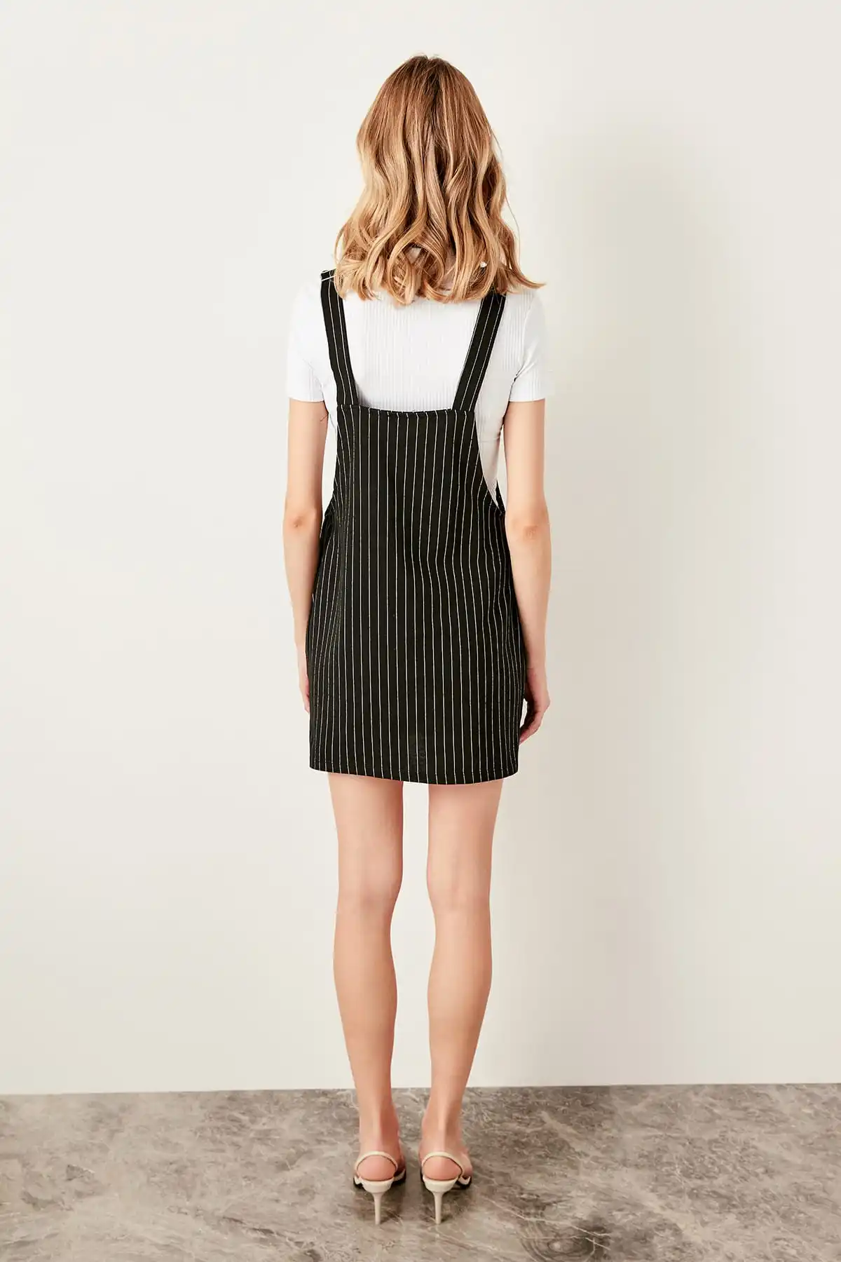 Трикотажное платье Trendyol Anthracite Salopet TWOSS19IS0055 | Женская одежда