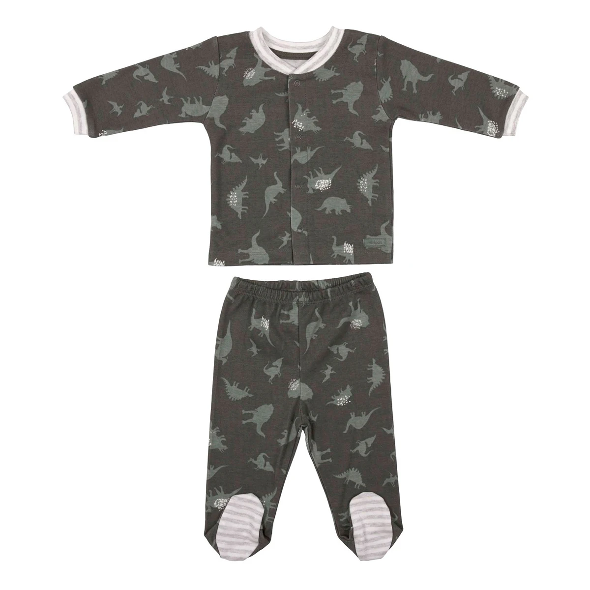 

Bebepan Dinasour Pyjamas Sweatshirt Jumpsuit New Born Boy