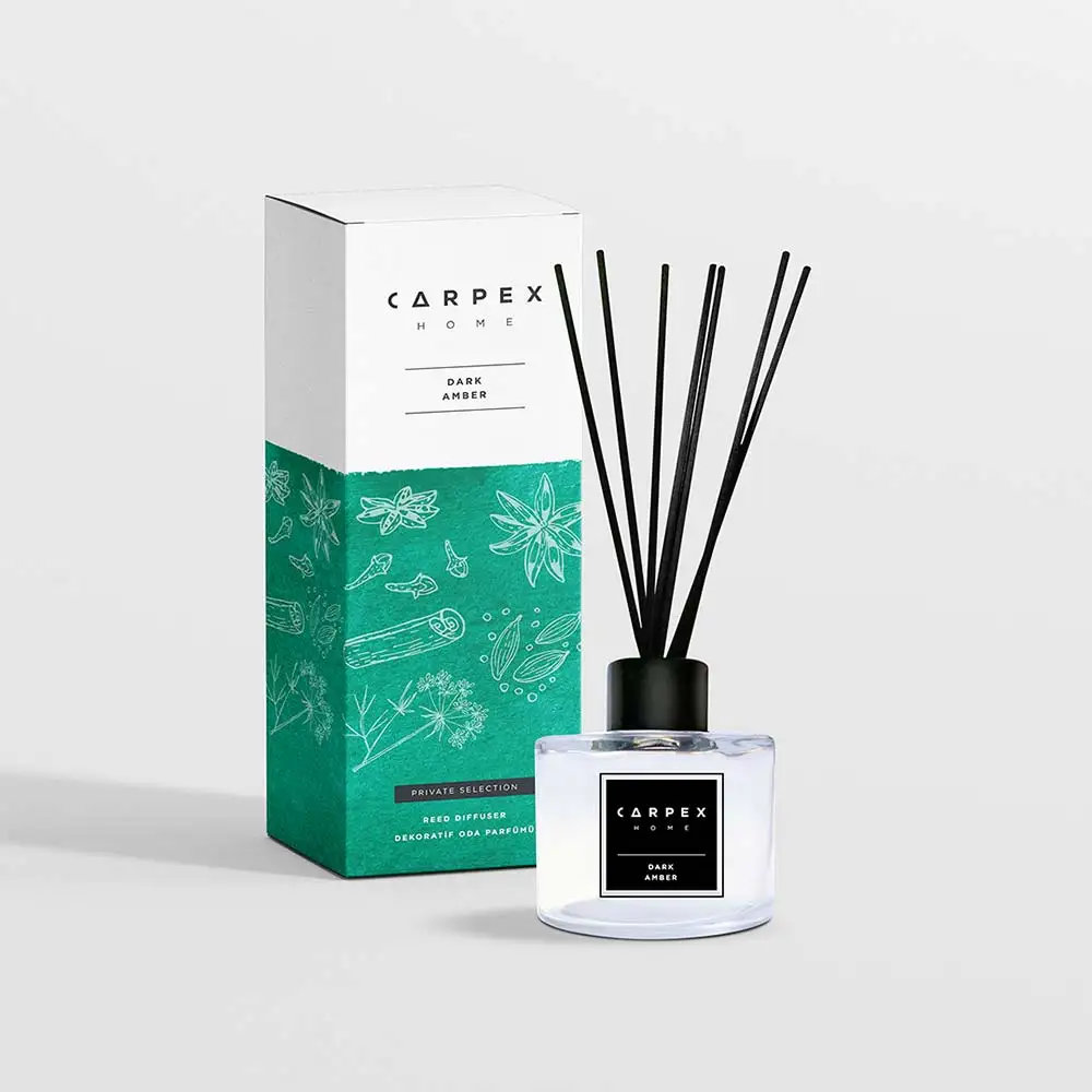 100 мл бамбуковый ароматизатор Carpex для дома и офиса темно-Янтарный Аромат | Дом сад