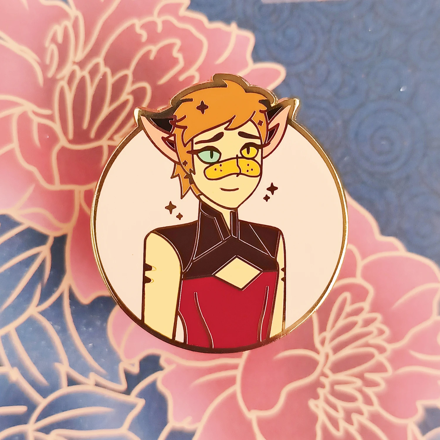 

Catra Hard Enamel Pin She-Ra and the Princesses Power Anime Pins Fans Collect Metal Brooch