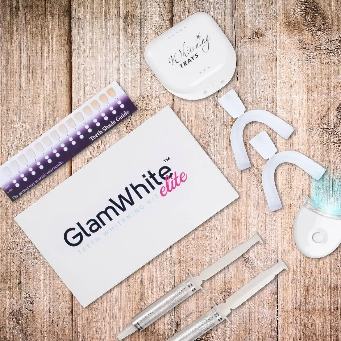 Набор для отбеливания зубов. 20 мл геля. До 7 оттенков после 1 сессии. Без