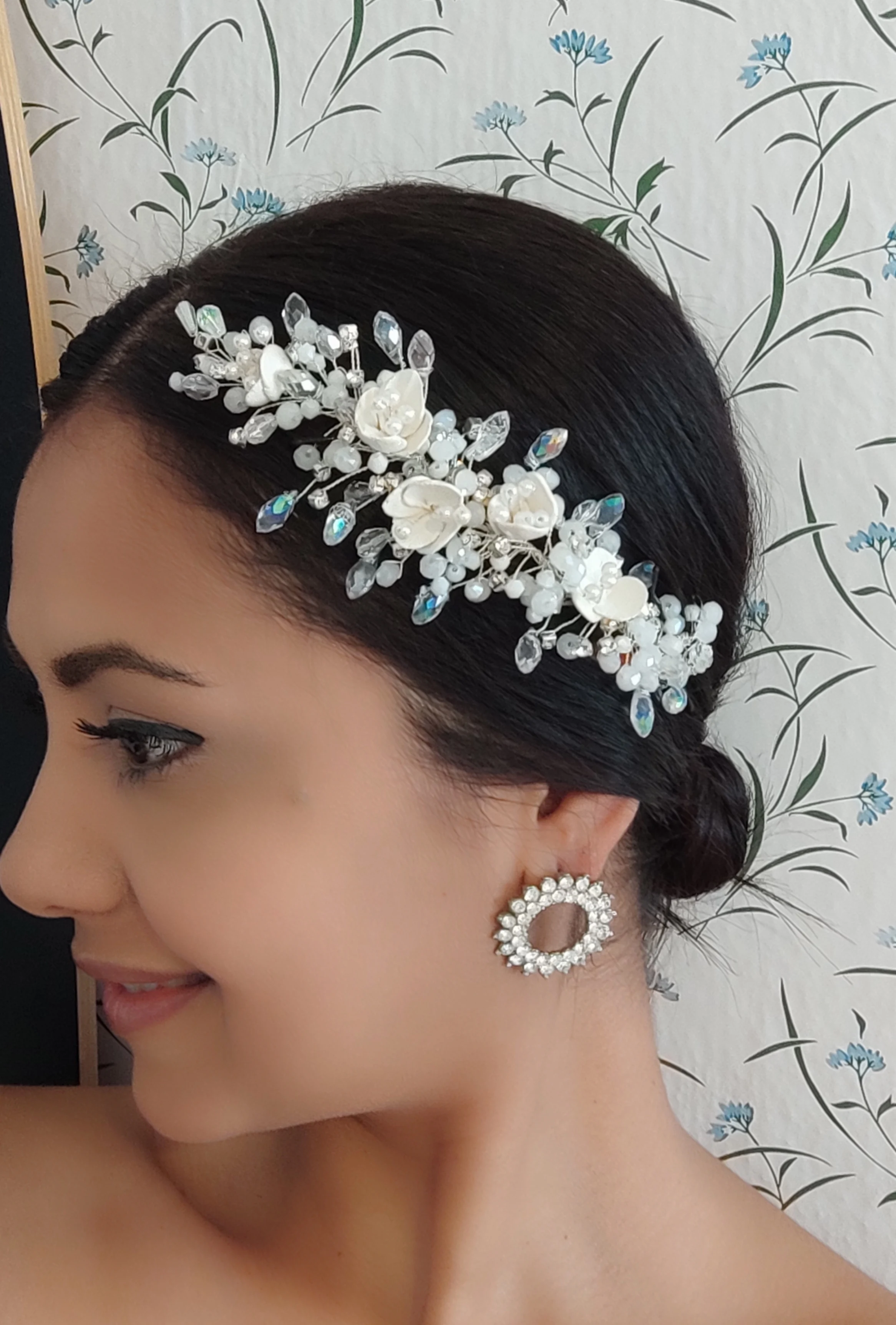 

Gelin tacı saç aksesuarı son moda trend ürünler el yapımı kadın yeni kreasyon