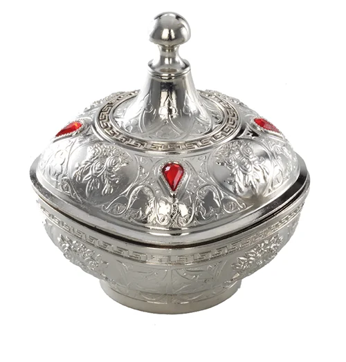 

Tombik Sugar Bowl 5 Different Color Options High Quality Silver Plated Suitable For Sugar Presentation 155