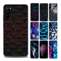 science and technology hexagonal phone case for redmi 6 a pro 7 7a note7 8 a note8 pro t 9 s pro 9 t soft silicone cover coque